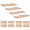 vidaXL Portaiden p&auml;&auml;llysteet 12 kpl 70 x 25 x 2 cm Luonnollinen