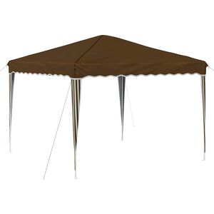 vidaXL Pop-up Juhlateltta 288 x 288 x 245 cm Taupe Oxford-kangas