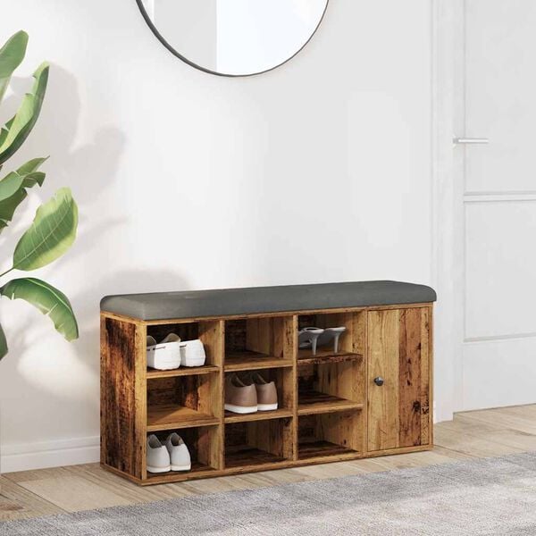 vidaXL Kenk&auml;teline vanha puu 102x32x50 cm tekninen puu