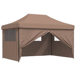 vidaXL Juhlateltta 292 x 440 x 315 cm Ruskea Oxford-kangas