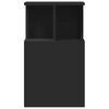 vidaXL Sivup&ouml;yt&auml; musta 35x35x60 cm tekninen puu