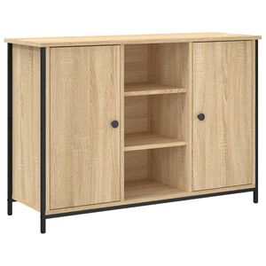 vidaXL Senkki Sonoma-tammi 100x35x70 cm tekninen puu