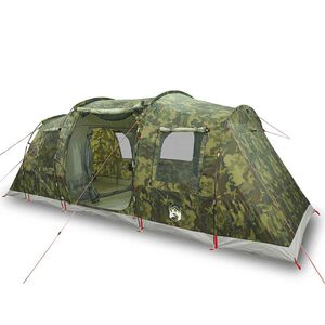 vidaXL Camping Teltta Tunneli 4-hengen naamiointi vedenpit&auml;v&auml;