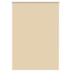 vidaXL Rullaverho Blackout Beige 110x130 cm Kankaan leveys 105,7 cm