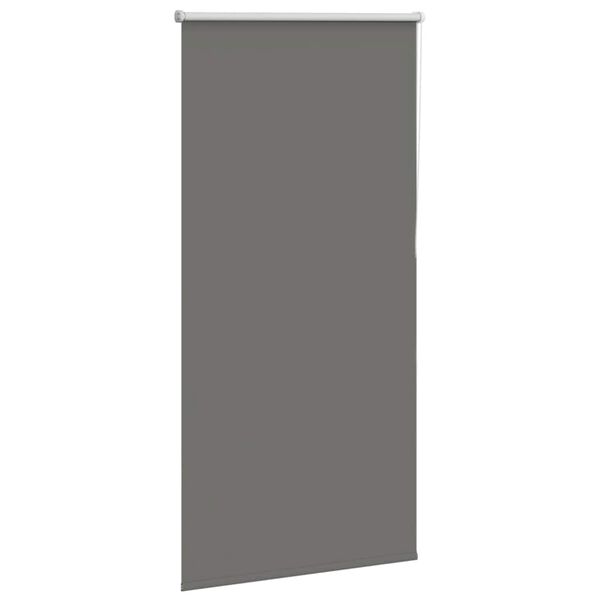 vidaXL Rullaverho Blackout harmaa 85x150 cm Kankaan leveys 80,7 cm