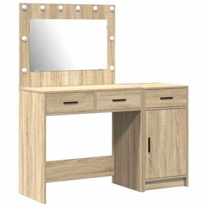 vidaXL Meikkip&ouml;yt&auml; 2 kpl Ruskea 40 x 41 x 75 cm Tekninen puu