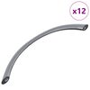 vidaXL Kahva 12 kpl Hopea 107 x 3.6 x 23 mm Ruostumaton ter&auml;s