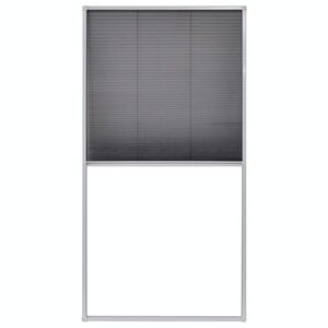 vidaXL Laskostettu hy&ouml;nteisverkko ikkunaan 80 x 160 cm