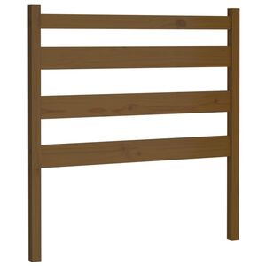 vidaXL S&auml;ngynp&auml;&auml;ty hunajanruskea 81x4x100 cm t&auml;ysi m&auml;nty
