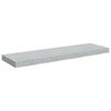 vidaXL Kelluvat sein&auml;hyllyt 2 kpl betoninharmaa 80x23,5x3,8 cm MDF