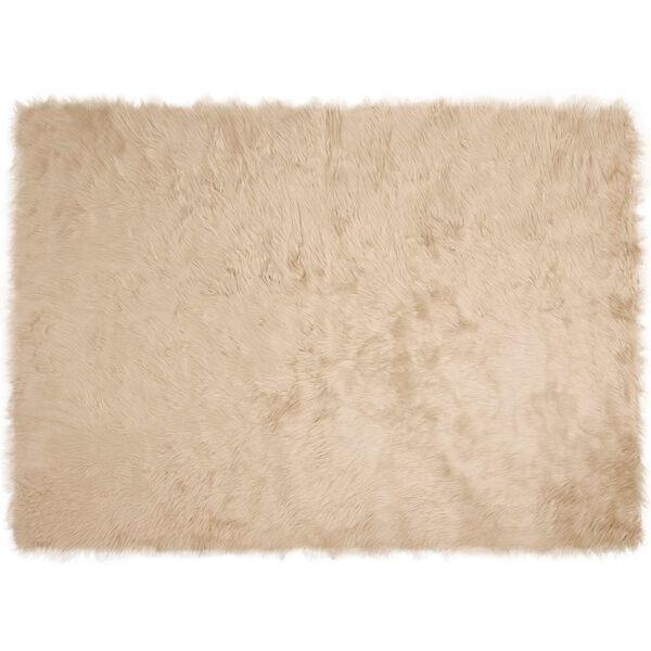 vidaXL Keinotekoista Lammasnahkaa Matto Tafalla Beige 160 x 230 cm