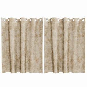 vidaXL Samettiverhot 2 kpl Kerma 140 x 140 cm Sametti