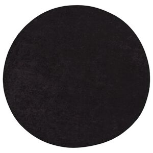 vidaXL Matto pest&auml;v&auml; antrasiitti &Oslash; 200 cm liukumaton