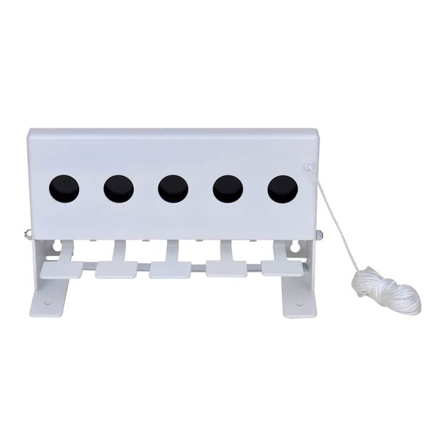 vidaXL 5-reikäinen Pudotusmaalitaulu nollausnarulla