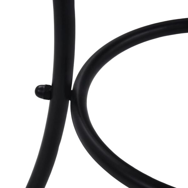 vidaXL Mosaiikkibistrop&ouml;yt&auml; sininen ja valkoinen 60 cm keramiikka