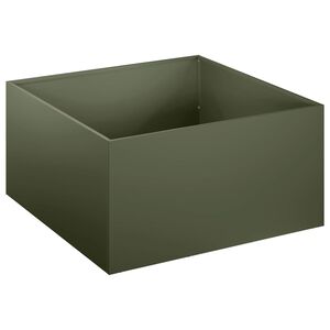 vidaXL Puutarha ruukku Oliivinvihre&auml; 60 x 60 x 30 cm