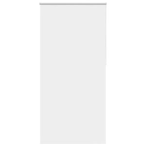 vidaXL Rullaverho Blackout valkoinen 110x230 cm Kankaan leveys 105,7cm