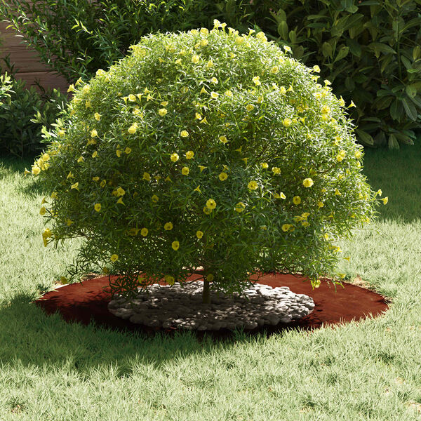 vidaXL sopiva Litte&auml;lle puu rengalle Ruskea &Oslash;40 / 70 cm Kulunut Ter&auml;s