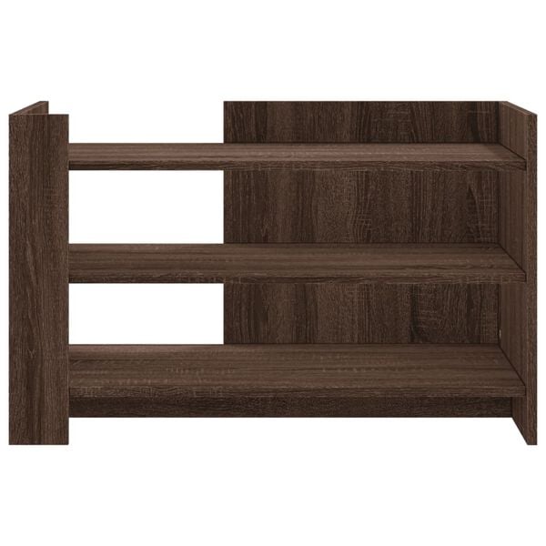 vidaXL Sohvap&ouml;yt&auml; ruskea tammi 80x50x50 cm tekninen puu