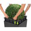 LECHUZA Kukkalaatikko CUBE Cottage 50 ALL-IN-ONE graniitti