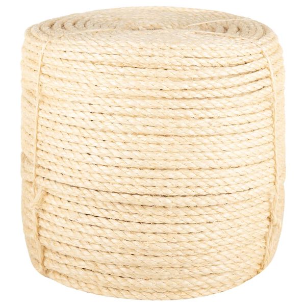 vidaXL K&ouml;ysi 100% Sisal 8 mm 25 m