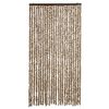vidaXL Hy&ouml;nteisverho beige ja ruskea 100x230 cm chenille