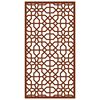 vidaXL Puutarhasein&auml;koriste 105x55 cm corten ter&auml;s Maurikuvio