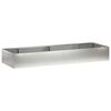 vidaXL Pato 8 kpl 300 x 100 x 40 cm Ruostumaton ter&auml;s Hopea