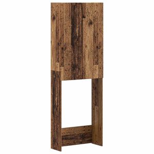 vidaXL Vessakaappi DELFT Vanha puu 66 x 25,5 x 190 cm Tekninen puu