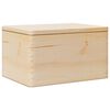 vidaXL puinen laatikko kannella 40x30x23 cm massiivipuum&auml;nty&auml;
