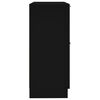 vidaXL Senkki musta 30x30x70 cm tekninen puu