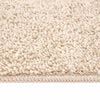 vidaXL Liukumaton Shaggy Matto Kerma 120 x 120 cm PP