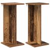 vidaXL Kasviteline 2 pcs Vanha puu 25 x 25,5 x 60,5 cm K&auml;sitelty puu