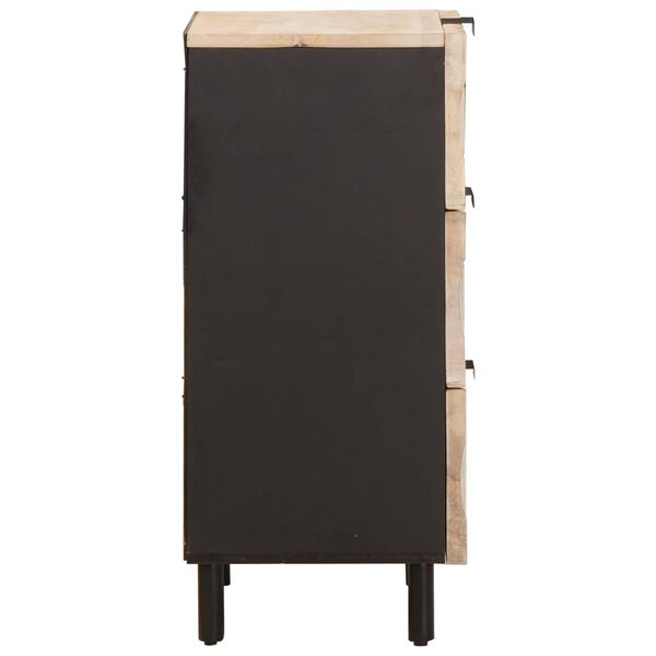 vidaXL Sivup&ouml;yt&auml; Valkoinen pesu viimeistely 40 x 33,5 x 75 cm