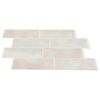 vidaXL Metrolaatta 10 pcs Beige marmori 29.4 x 21.4 cm