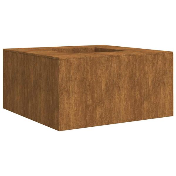 vidaXL Tulimalja 60x60x30 cm corten ter&auml;s
