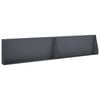 vidaXL Pato 2 kpl 100 x 12 x 30 cm Ter&auml;s Antrasiitti