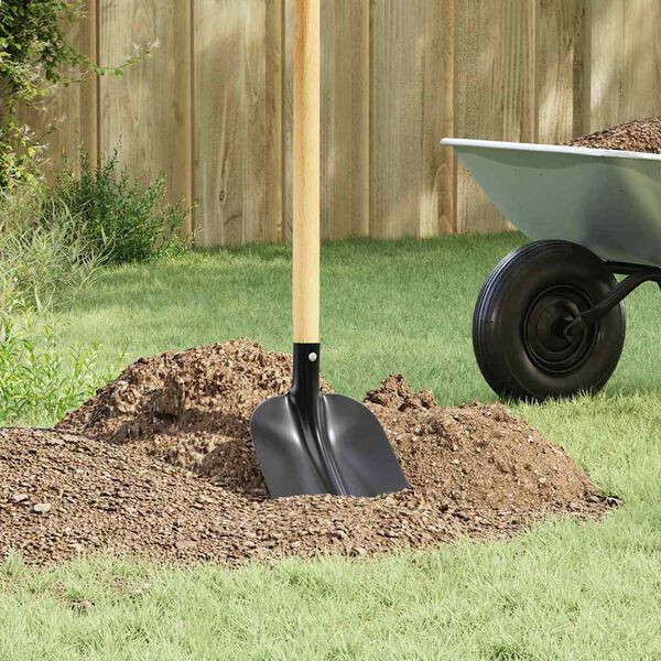 vidaXL Lapio P&auml;&auml; 4 pcs Musta 34,5 x 24 cm Jauhemaalattu Ter&auml;s