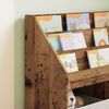 vidaXL Lasten kirjahylly Vanha puu 72,5 x 29,5 x 69 cm Tekninen puu