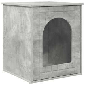 vidaXL Kissatalo Betoni 53 x 52 x 62 cm Tekninen puu