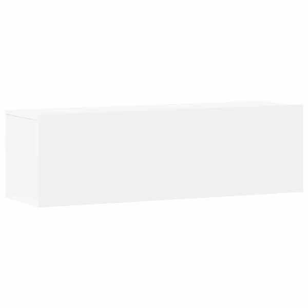 vidaXL 3-osainen TV-kaappisarja valkoinen tekninen puu