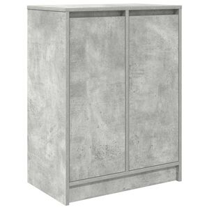 vidaXL Kenk&auml;kaappi betoninharmaa 57x34x76 cm tekninen puu