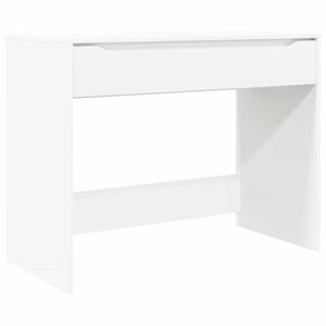 vidaXL P&ouml;yt&auml; laatikon kanssa Valkoinen 100 x 50 x 78 cm K&auml;sitelty puu