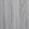vidaXL Kirjahylly harmaa Sonoma 68,5x32x75 cm tekninen puu