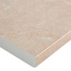 vidaXL Keitti&ouml;n ty&ouml;taso beige marmorikuvio 60x60x2,8 cm lastulevy