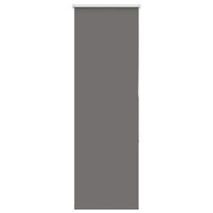 vidaXL Rullaverho Blackout harmaa 40x130 cm Kankaan leveys 35,7 cm