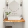 vidaXL Kylpyhuoneen ty&ouml;taso 70x60x3,8 cm suorakaide t&auml;ysi akasiapuu