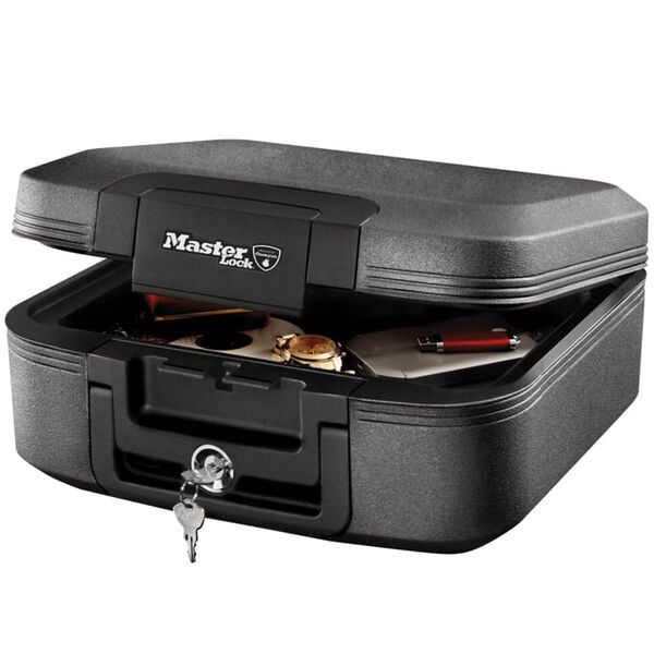 Master Lock LCHW20101 Keskikokoinen Veden- ja Tulenkest&auml;v&auml; Kassakaappi