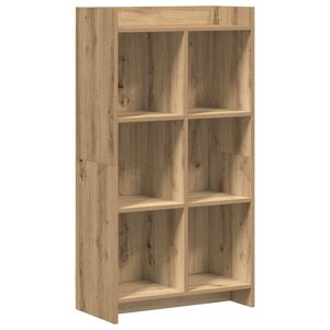 vidaXL Kirjahylly Artisaanitammi 59 x 30 x 111 cm Tekninen puu