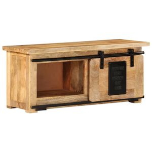 vidaXL TV-taso 90x35x40 cm t&auml;ysi mangopuu